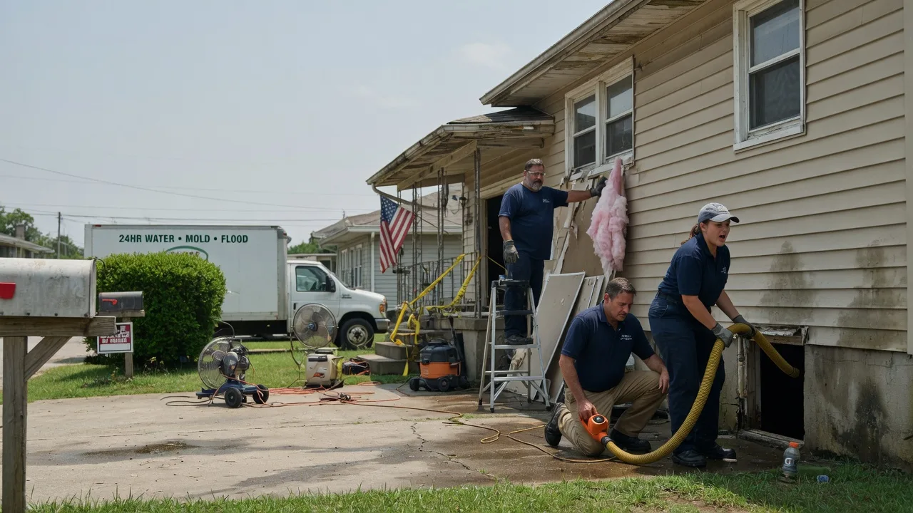 Water Damage Repair in Lovington, IL near me